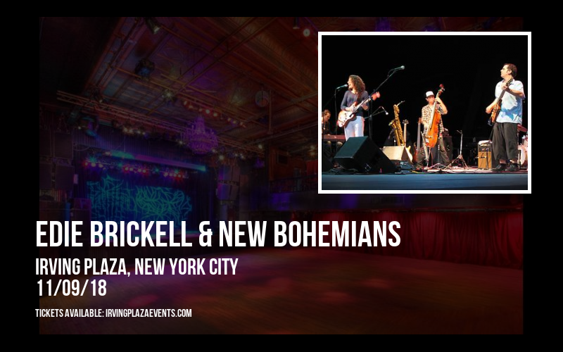 Edie Brickell & New Bohemians at Irving Plaza tickets Edie Brickell & New Bohemians at Irving Plaza