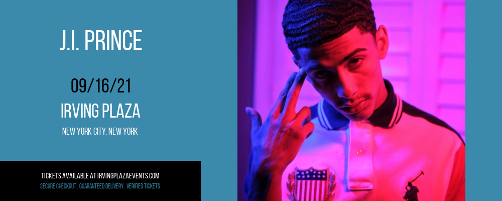 J.I. Prince at Irving Plaza tickets J.I. Prince at Irving Plaza