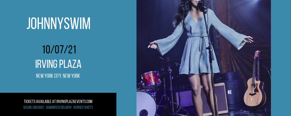 Johnnyswim at Irving Plaza tickets Johnnyswim at Irving Plaza