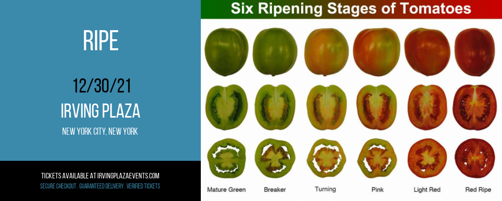 Ripe at Irving Plaza tickets Ripe at Irving Plaza