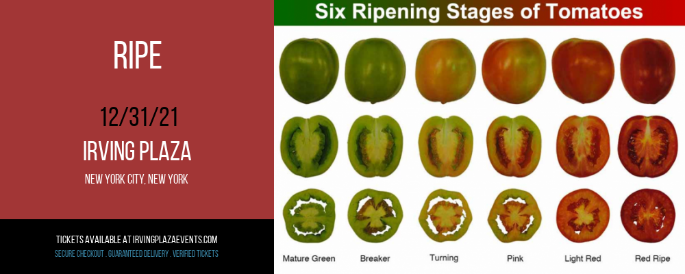 Ripe at Irving Plaza tickets Ripe at Irving Plaza