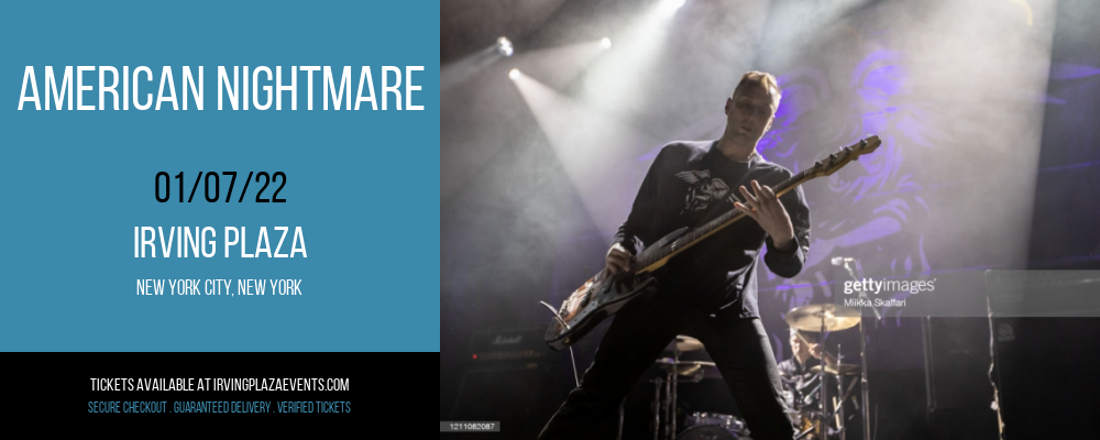 American Nightmare at Irving Plaza tickets American Nightmare at Irving Plaza