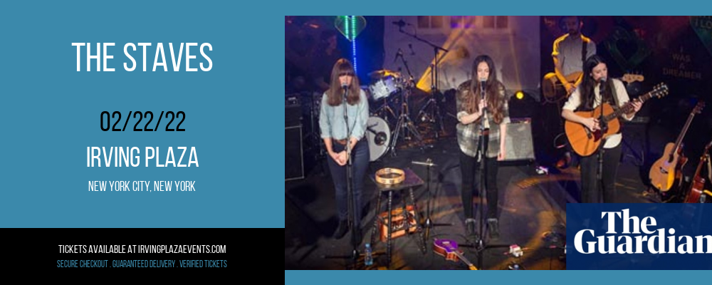 The Staves [CANCELLED] at Irving Plaza