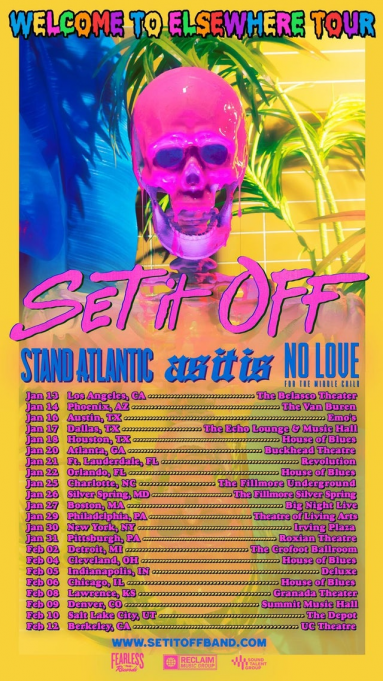 Set It Off, Stand Atlantic, As It Is & No Love For The Middle Child at Irving Plaza
