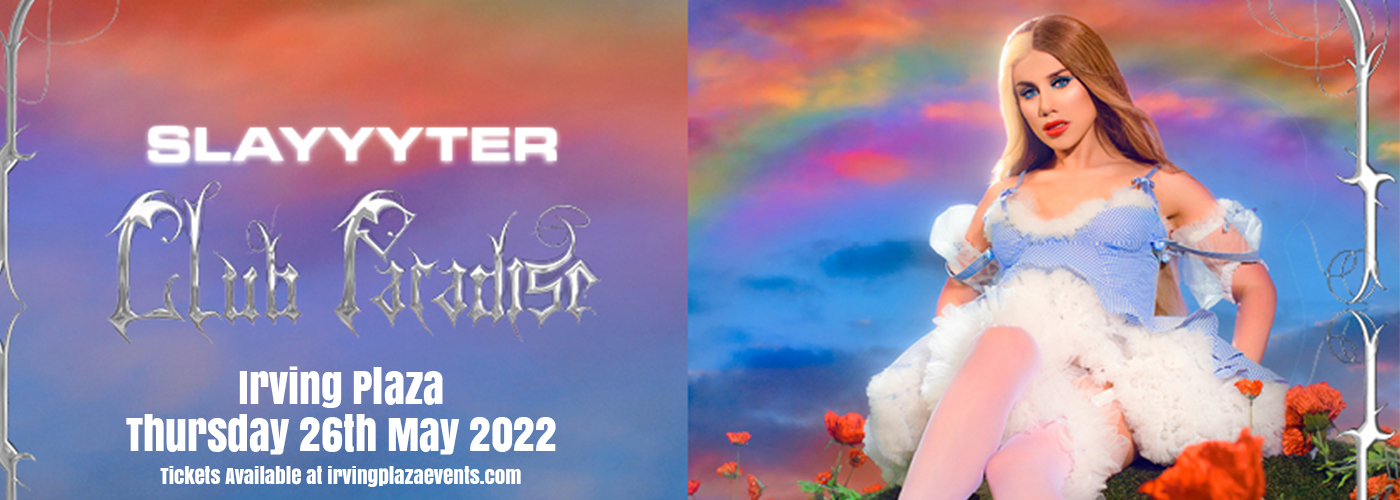 Slayyyter at Irving Plaza tickets Slayyyter at Irving Plaza