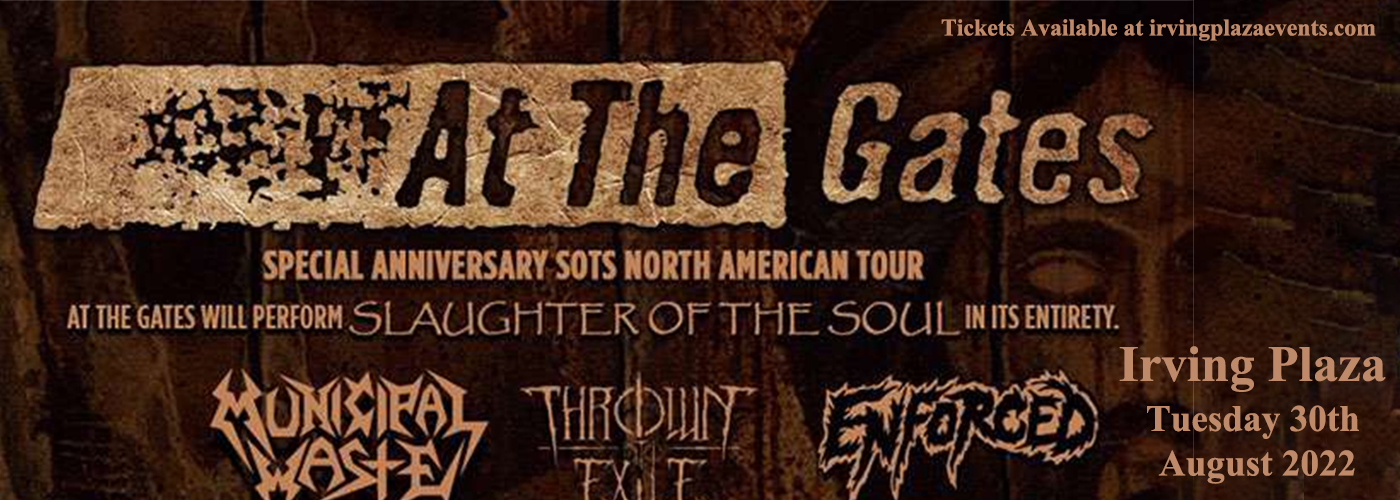 At the Gates at Irving Plaza tickets At the Gates at Irving Plaza