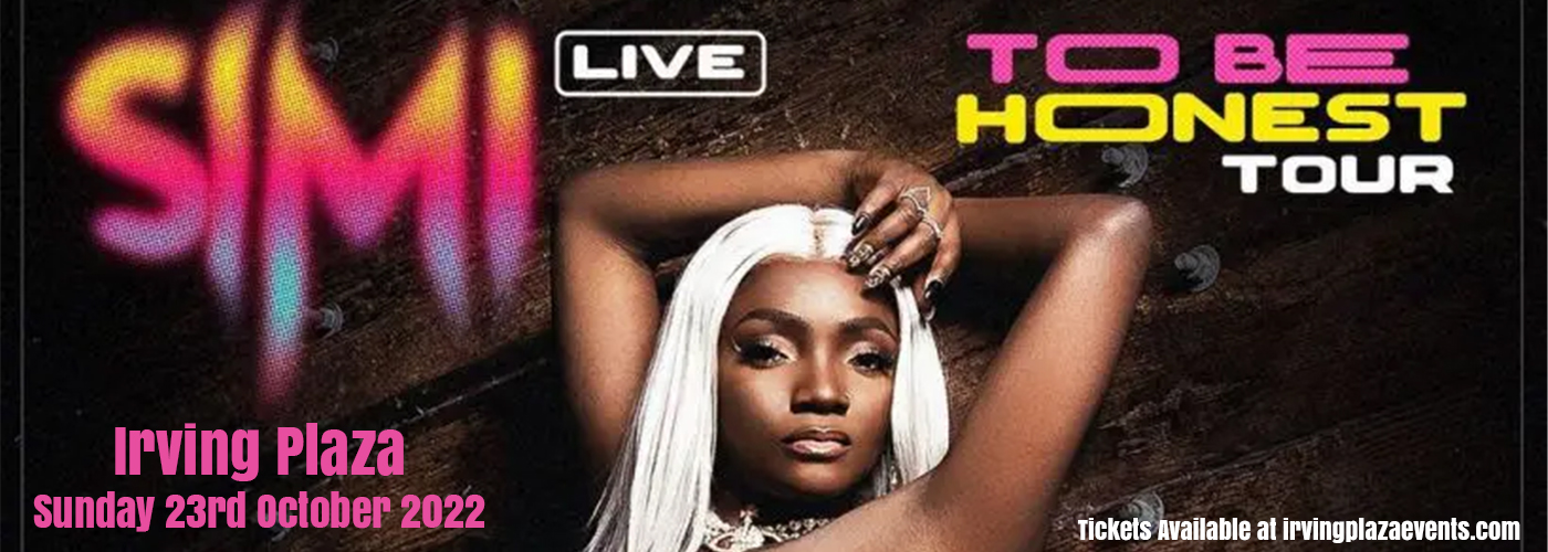 Simi at Irving Plaza tickets Simi at Irving Plaza