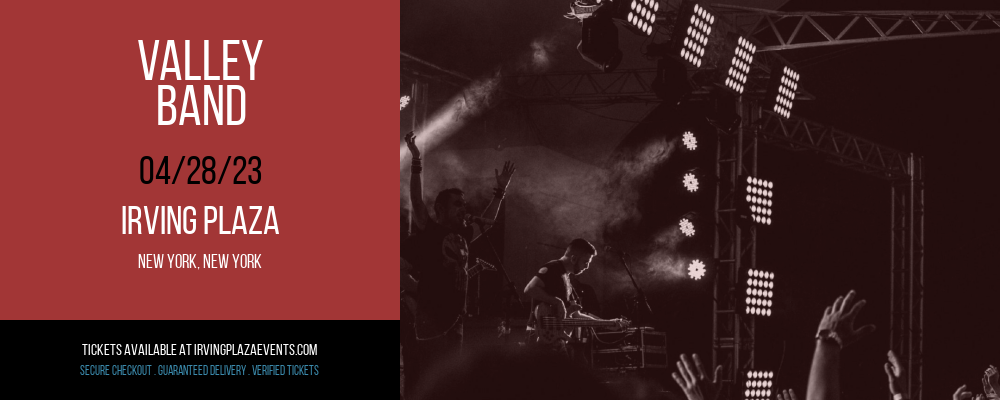 Valley - Band at Irving Plaza tickets Valley - Band at Irving Plaza
