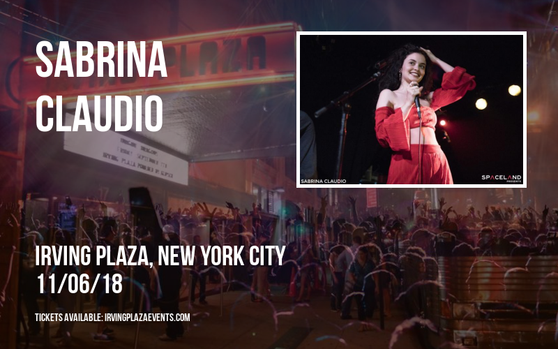 Sabrina Claudio at Irving Plaza tickets Sabrina Claudio at Irving Plaza