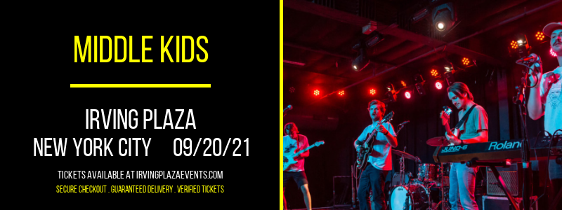 Middle Kids at Irving Plaza tickets Middle Kids at Irving Plaza