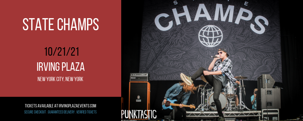 State Champs at Irving Plaza tickets State Champs at Irving Plaza