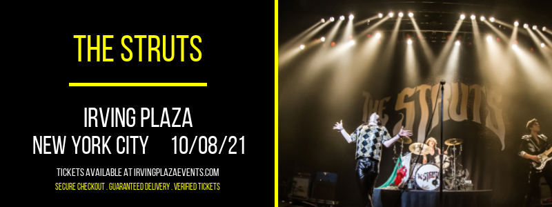 The Struts at Irving Plaza tickets The Struts at Irving Plaza
