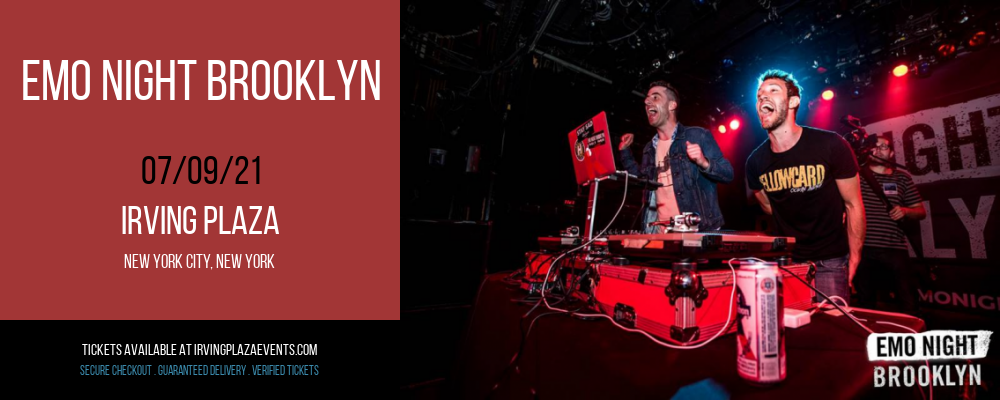 Emo Night Brooklyn at Irving Plaza tickets Emo Night Brooklyn at Irving Plaza