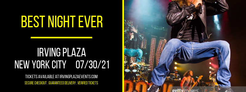 Best Night Ever at Irving Plaza tickets Best Night Ever at Irving Plaza