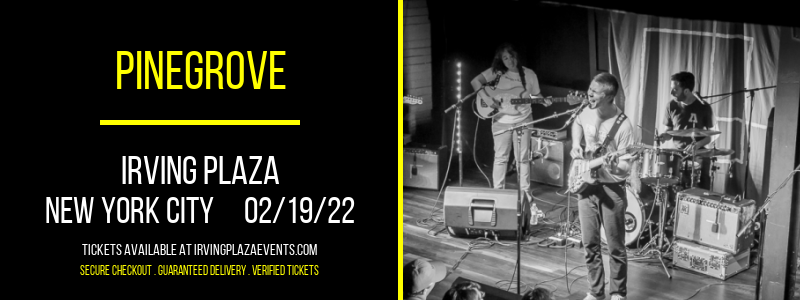 Pinegrove at Irving Plaza tickets Pinegrove at Irving Plaza
