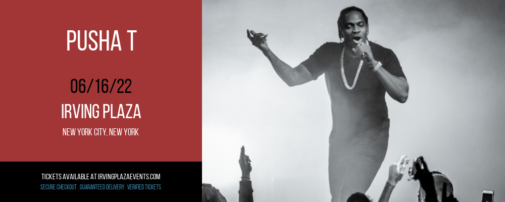 Pusha T [CANCELLED] at Irving Plaza
