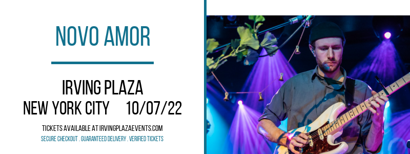 Novo Amor at Irving Plaza tickets Novo Amor at Irving Plaza