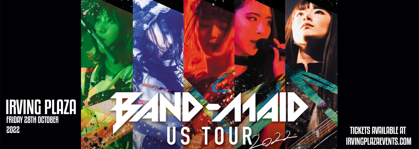 Band-Maid at Irving Plaza tickets Band-Maid at Irving Plaza