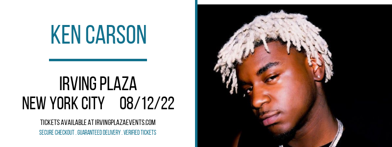 Ken Carson at Irving Plaza tickets Ken Carson at Irving Plaza