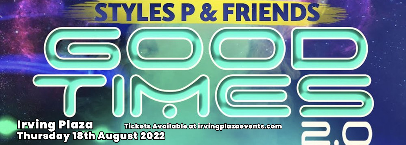 Styles P at Irving Plaza tickets Styles P at Irving Plaza