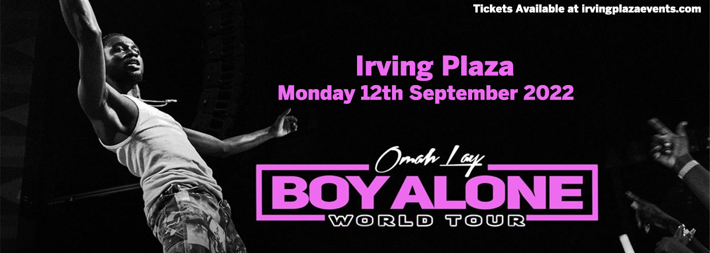 Omah Lay at Irving Plaza tickets Omah Lay at Irving Plaza