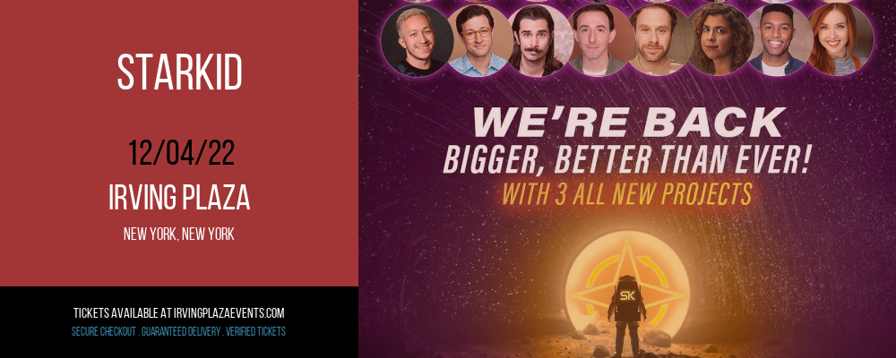 Starkid at Irving Plaza tickets Starkid at Irving Plaza