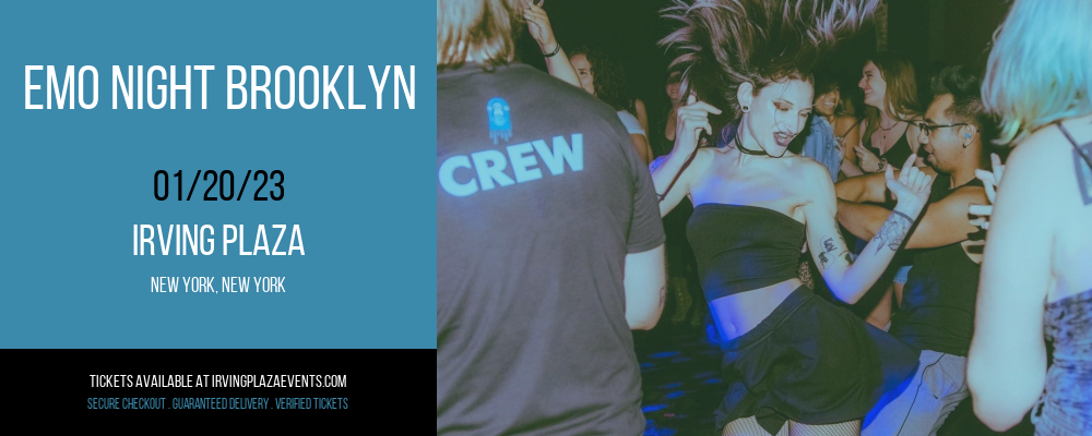 Emo Night Brooklyn at Irving Plaza tickets Emo Night Brooklyn at Irving Plaza