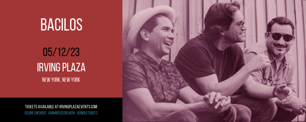 Bacilos at Irving Plaza tickets Bacilos at Irving Plaza