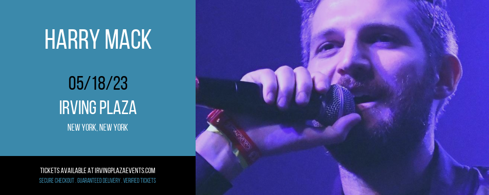Harry Mack at Irving Plaza tickets Harry Mack at Irving Plaza
