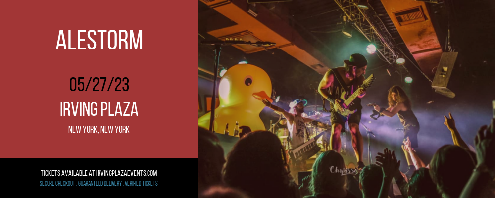 Alestorm at Irving Plaza tickets Alestorm at Irving Plaza