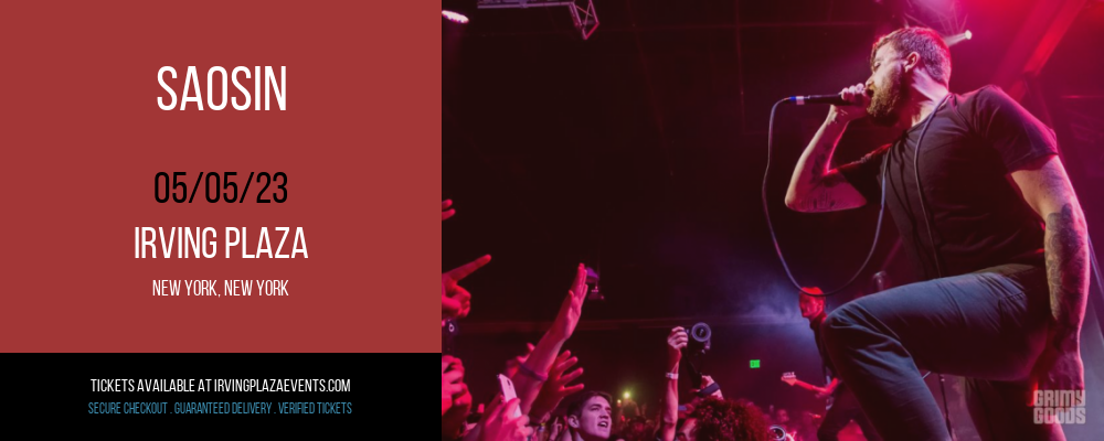 Saosin at Irving Plaza tickets Saosin at Irving Plaza