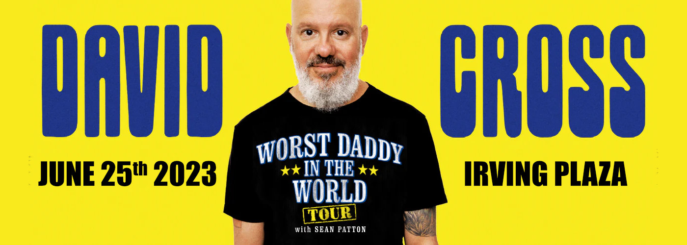 David Cross at Irving Plaza tickets David Cross at Irving Plaza