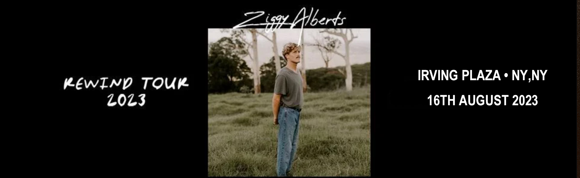 Ziggy Alberts at Irving Plaza tickets Ziggy Alberts at Irving Plaza