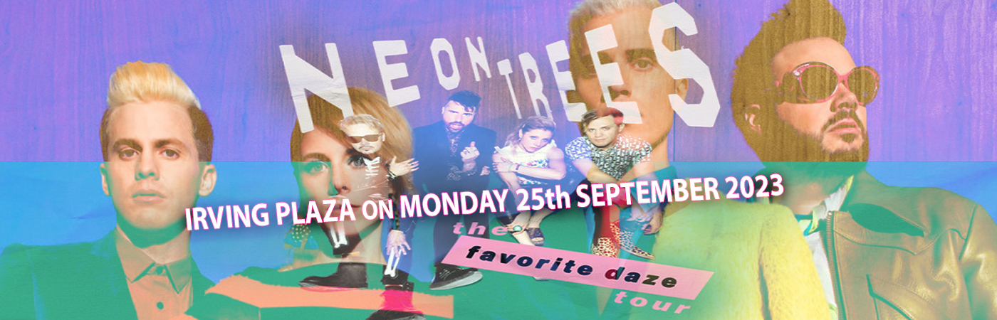 Neon Trees at Irving Plaza tickets Neon Trees at Irving Plaza