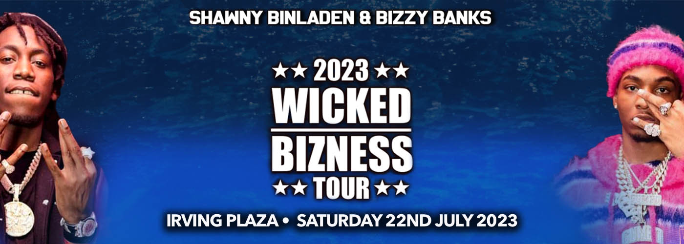 Shawny BinLaden at Irving Plaza tickets Shawny BinLaden at Irving Plaza