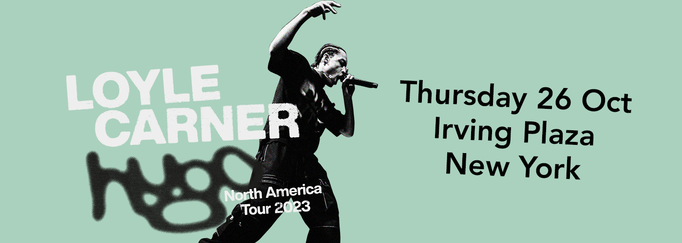 Loyle Carner at Irving Plaza tickets Loyle Carner at Irving Plaza