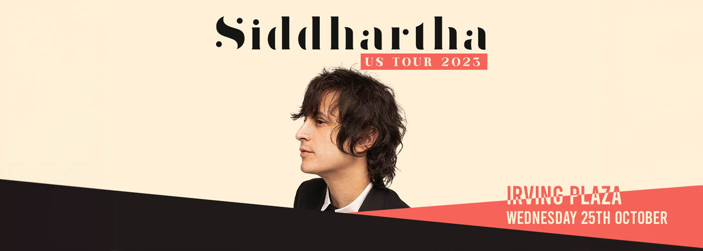 Siddhartha at Irving Plaza tickets Siddhartha at Irving Plaza