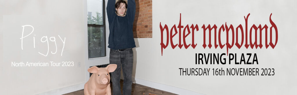 Peter McPoland at Irving Plaza