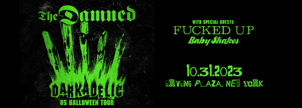 The Damned at Irving Plaza
