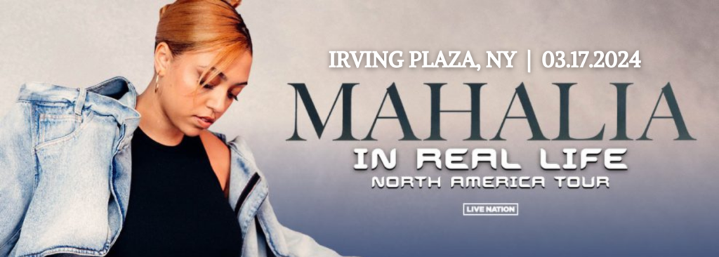 Mahalia at Irving Plaza
