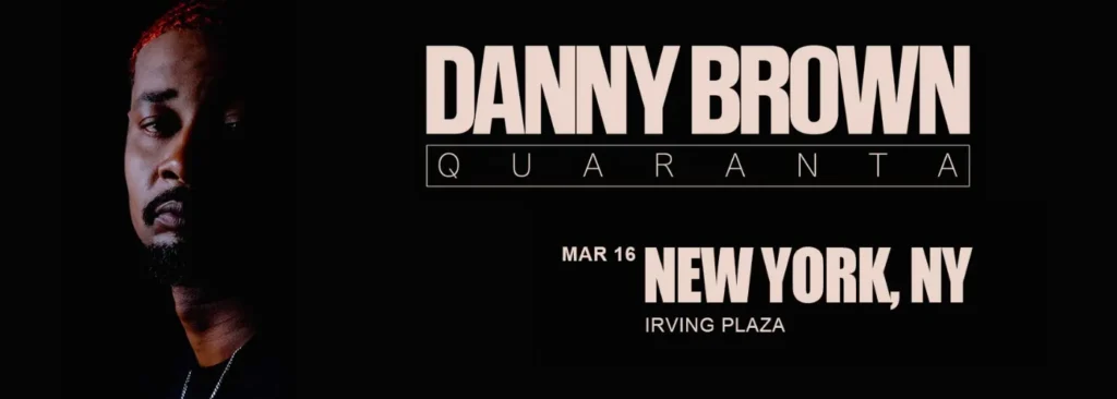 Danny Brown at Irving Plaza