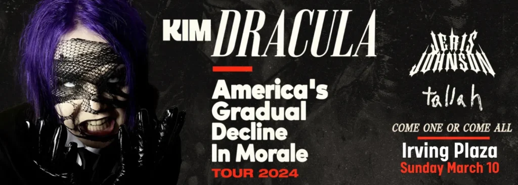 Kim Dracula at Irving Plaza