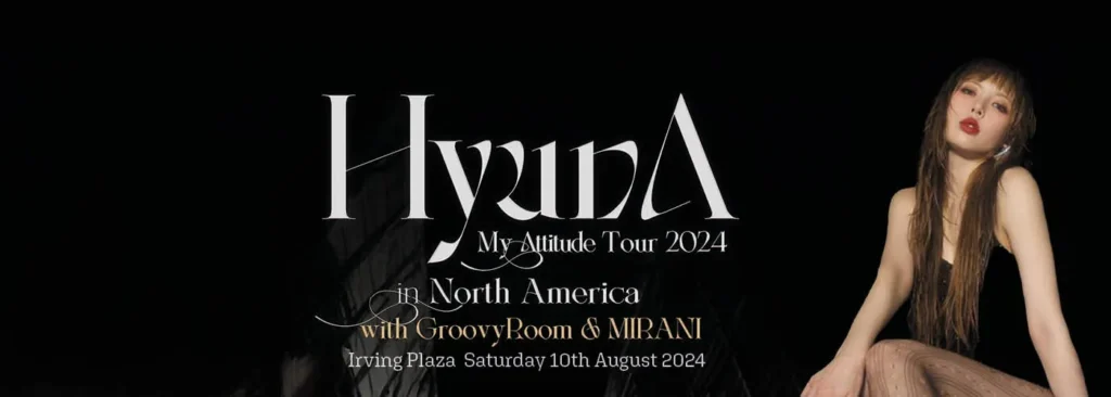 Hyuna at Irving Plaza