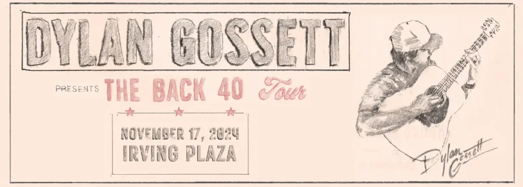 Dylan Gossett at Irving Plaza