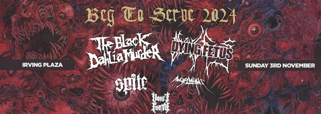 The Black Dahlia Murder & Dying Fetus at Irving Plaza