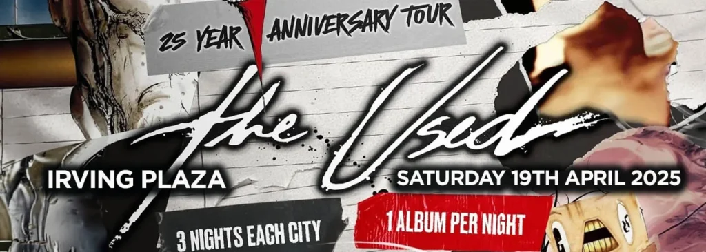 The Used at Irving Plaza