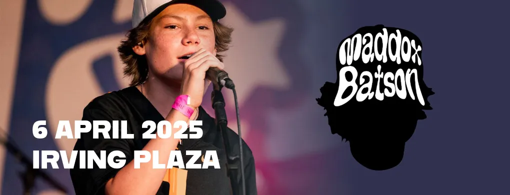 Maddox Batson at Irving Plaza