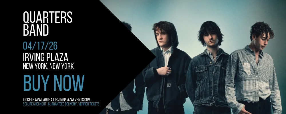 Quarters Of Change at Irving Plaza