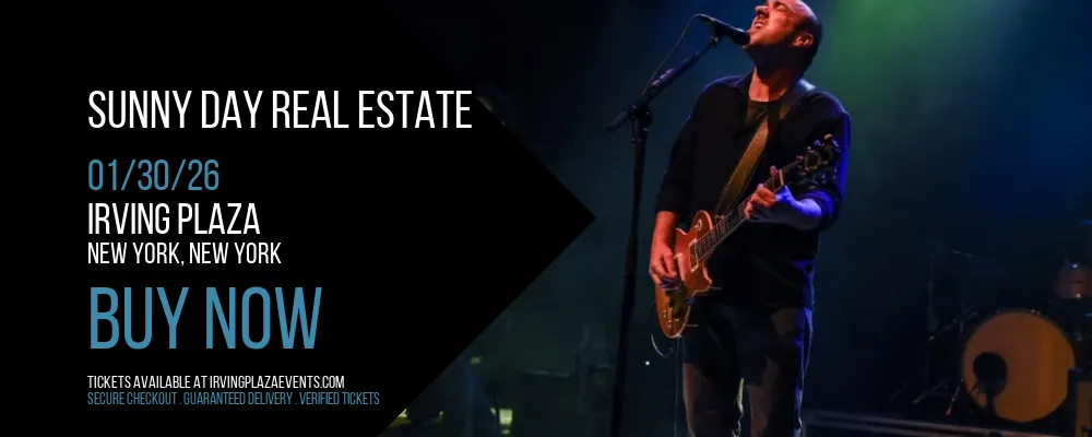 Sunny Day Real Estate at Irving Plaza