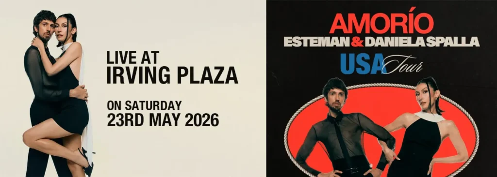 Esteman & Daniela Spalla at Irving Plaza